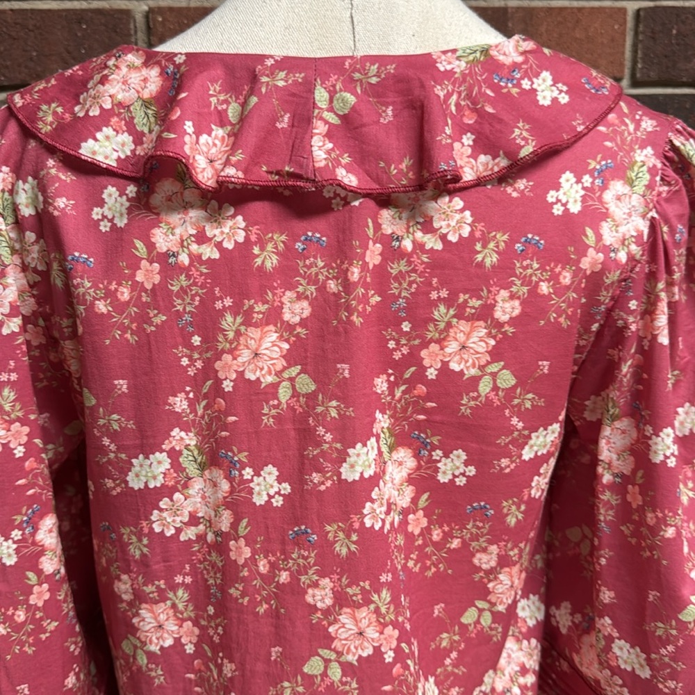 A Collective Story The Bailey Ruffle Top Size Small - Picture 5 of 10